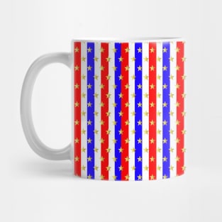 Stars And Stripes American Fourth Of July Mug